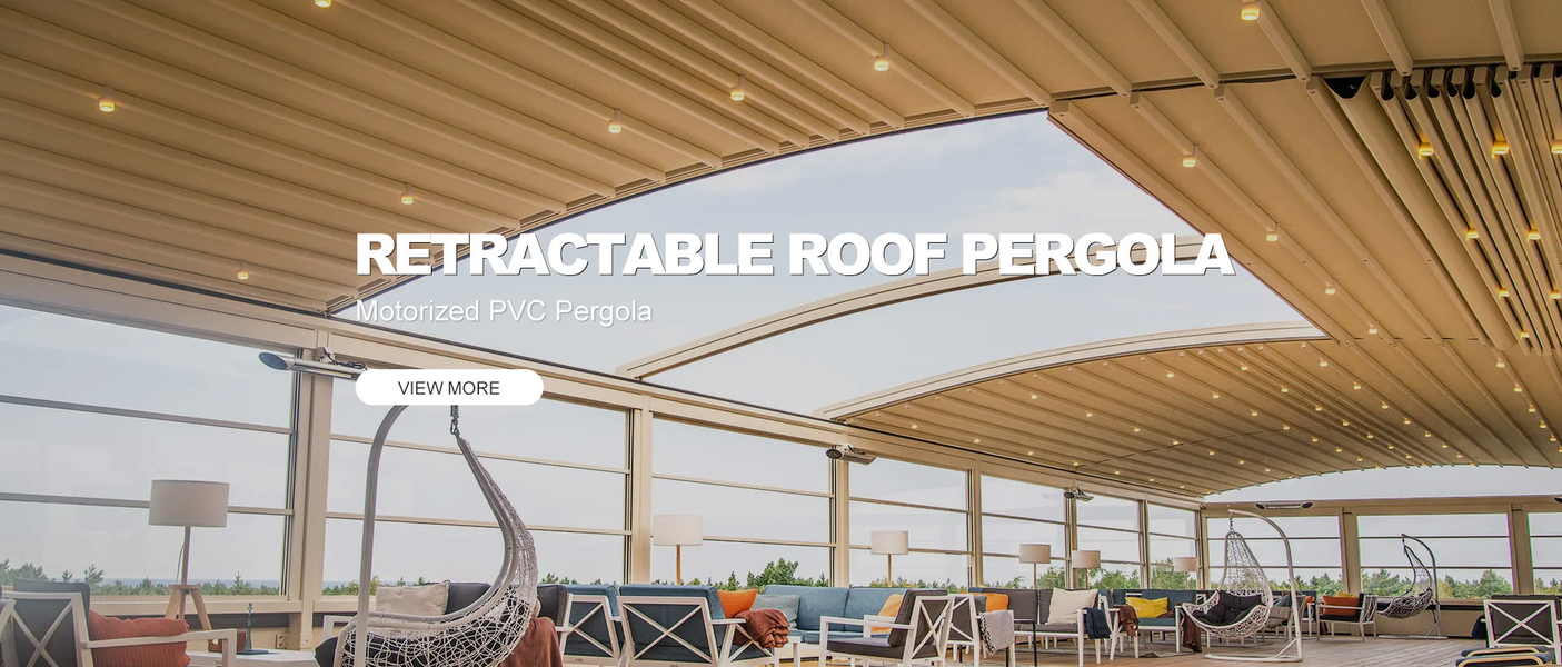 Retractable Roof Pergola