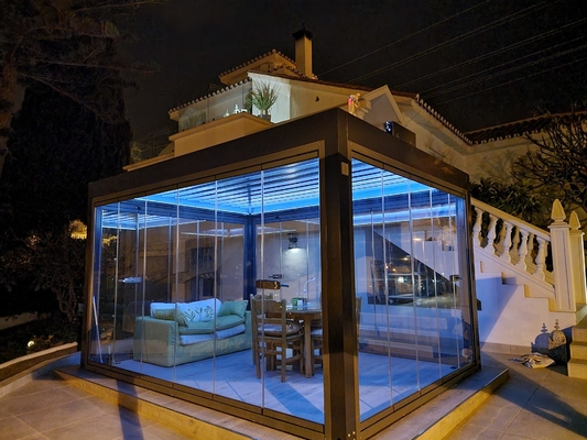 Garden Motorized Aluminum Pergola Accessories Outdoor Patio Louvres
