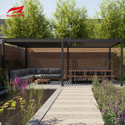 Intelligent Garden Sunshine Room Aluminum Alloy Sunshade Leisure And Entertainment Pergola