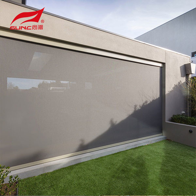 Motorized Window Roller Shade Standard Colors Sunshade System Outdoor Roller Blind