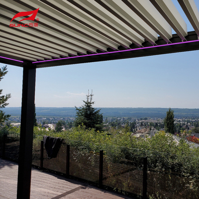 Outdoor Garden Pergola With SS Grade 304 and All Stainless Steel Customized Aluminium Frame