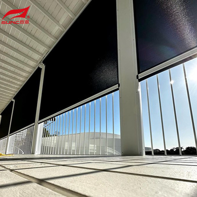 sunshade system outdoor roller blind standard colors window roller shade reel box screen electric Outdoor Roller Blinds