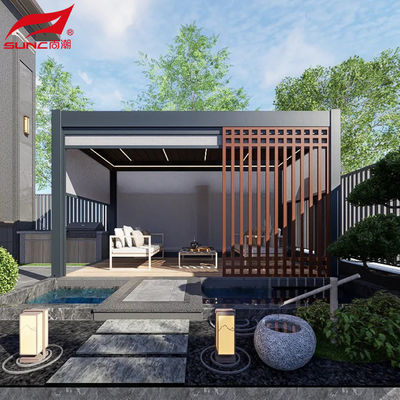 Customizable Waterproof Aluminum Pergola With Remote Control