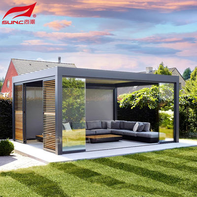 Smart Aluminum Pergola With Remote Control And Home Integration