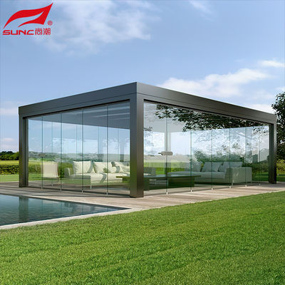 Motorized Aluminum Pergola With Remote Control