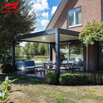 Motorized Aluminum Pergola With Remote Control