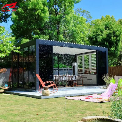 Garden Design Waterproof And Windproof Aluminum Pergola