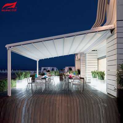 Wall-Mounted Or Freestanding The Choice Is Yours With Retractable Roof Pergola