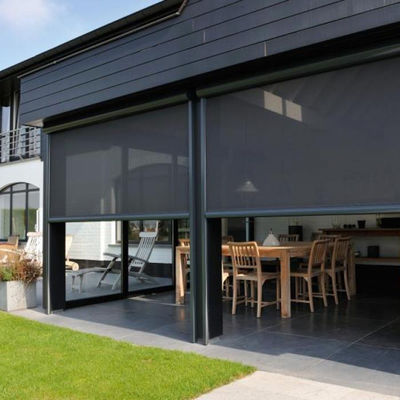 Effortlessly Control Light And Temperature With Fabric Exterior Windblock Shades