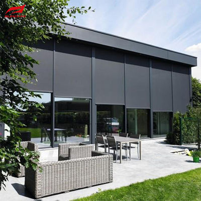 White Partition Roller Blinds with 5% Openness Factor and Custom Made Colour