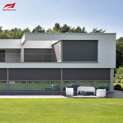 Customizable Blockout Window Pelmets with Aluminium Zip Screen Blinds