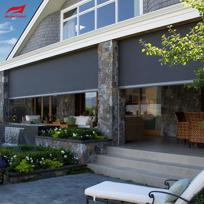 Fabric Outdoor Zip Track Blinds The Perfect Choice for Window Covering
