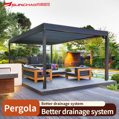 Smart Home Integration Aluminum Pergola for Outdoor Control System and Environments