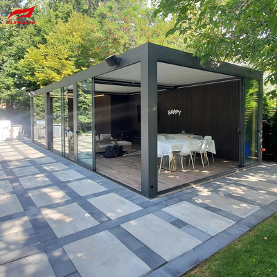 Aluminium Pergola Durable Aluminum Perforated Sheet For Outdoor Living Space