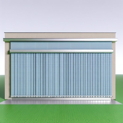 Rainproof Function Outdoor Zip Track Blinds Max Size 6 M Height for Any Space
