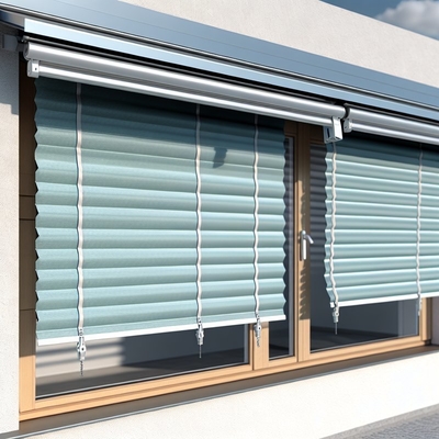 Outdoor Residential Or Commercial Zip Track Blinds Are the Perfect Window Covering Solution with Fabric and More