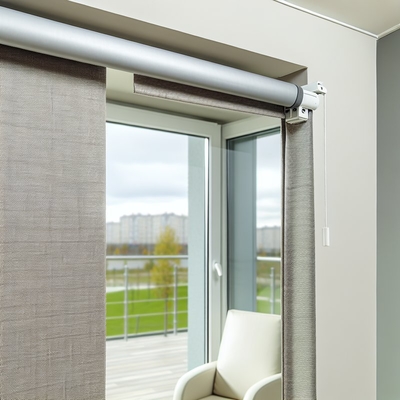 Durable Fabric Blackout Retractable Window Treatments for Noise Reduction and Privacy