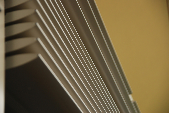 350 Sun Shading Louvers Architectural Light Control System Thickness 1.0~3.0mm