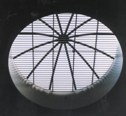 Aluminum Retractable 6063 T5 3.0mm Skylight Roof System