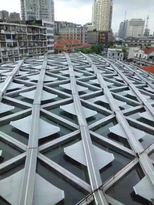 Remote Tension Shade Architectural Skylight Roof System