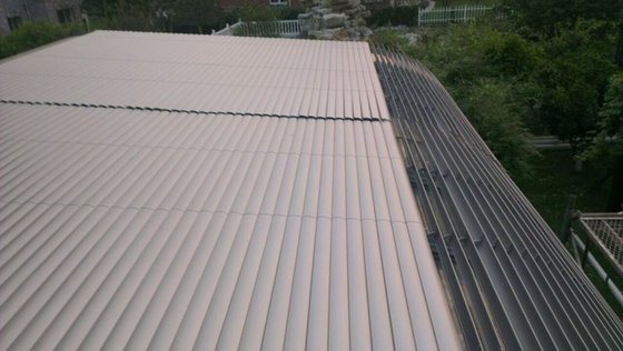 PVDF Coating Operable Louvre Roof System Aluminum Alloy Residential Public