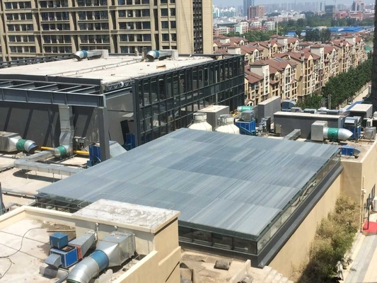 Residential Operable Louvre Roof System , Outdoor Louvre Roof Remote Control