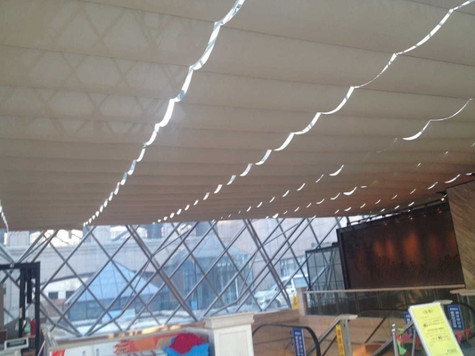 Acchitectural Retractable Shade Awning Customized Size With Various Color
