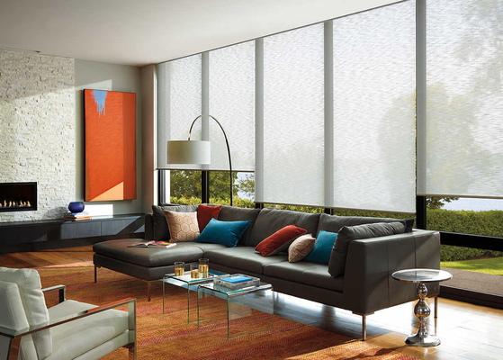 Living Room Manual Thermal Insulated Sun Shade Roller Blinds