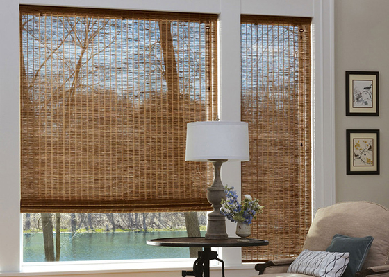 Chinese Style Bamboo Roll Up Sun Shade Roller Blinds
