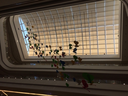 Motorized Retractable Outdoor Awnings Window Frames Made Bespoke Buliding Fabric Shape