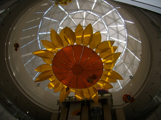 Glass Structures Automatic Shade Awnings Motor Large Areas Various Fiberglass Fabrics