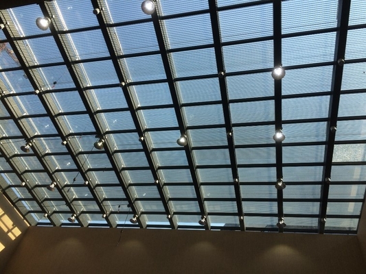 Architectural Aluminum Louver Facade System Sun Louvre Systems ISO9001