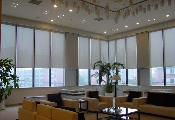 Blackout Motorised Roller Blinds Eco - Friendly For Home Decoration SGS