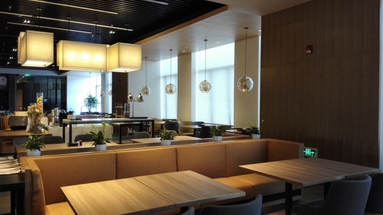 Plain Wifi Powered Window Blinds Customized Size With Motorized Control