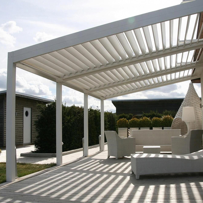 Thickness 3.0mm Wall Louvers Aluminum Pergola