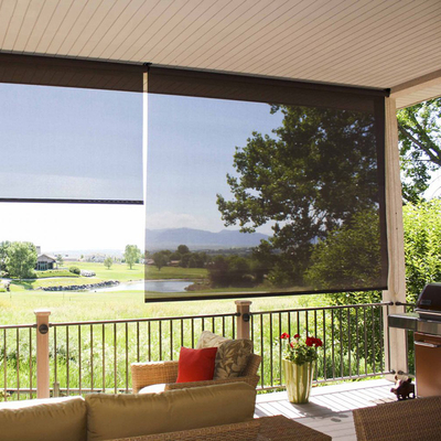 Window Decoration Waterproof Roller Blinds Motorized Roller Blind Eco - Friendly