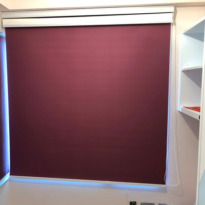 Customized Color Manual Roller Blind Blackout Roller Blinds For Bedroom