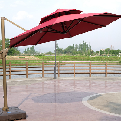 PU Coating Windproof  Straight Outdoor Fabric Sunbrella