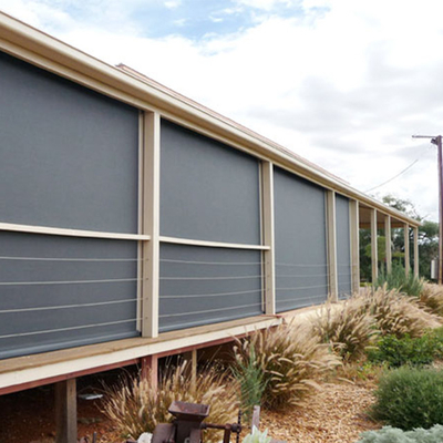 SGS Balcony Office  Window Electric Operated Zip Track Blinds