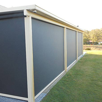 Outdoor Waterproof 5000cm Pergola Zip Track Outdoor Blinds