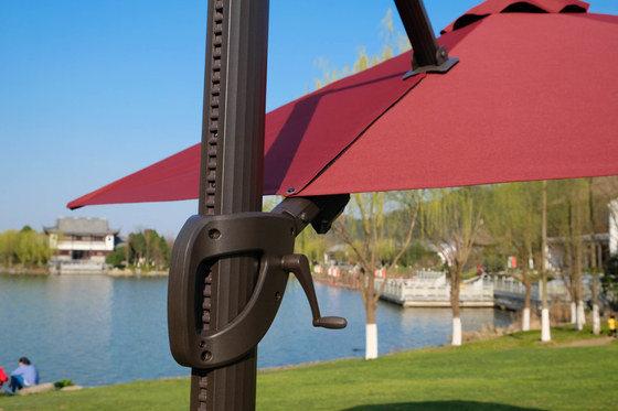 PU Coating Windproof  Straight Outdoor Fabric Sunbrella