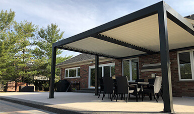 Rot Proof Arbours Aluminum Pergola Anodic Oxidation Eco Friendly