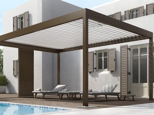 Arbours Arches Garden Bioclimatic Aluminum Pergola Waterproof