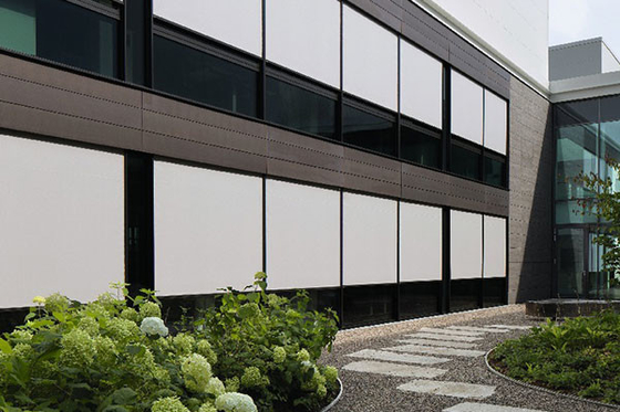 Waterproof Zip Track Blinds Customizable Window Covering