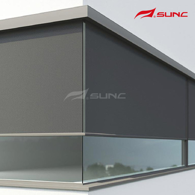 Rainproof And Customizable Zip Track Blinds For Protection