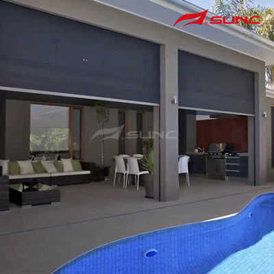 Waterproof Zip Track Blinds Suitable For Outdoor Residential Or Commercial