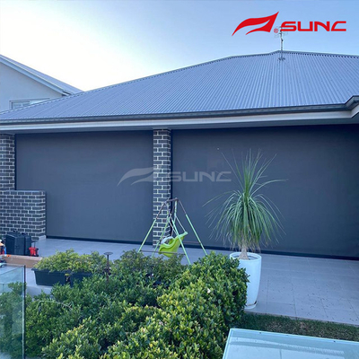 Custom Made Colour Zip Track Blinds With Aluminium Alloy Side Track 6M Height