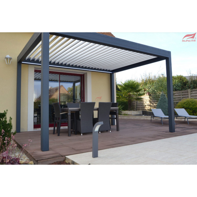 Architectural Aluminum Pergola Motorized Modern Patio Pergola