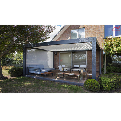 Architectural Aluminum Pergola Motorized Modern Patio Pergola