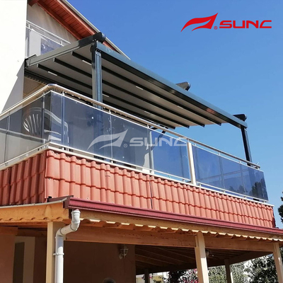 Retractable Roof Pergola Motorized For Effortless Operation And Maximum Durability